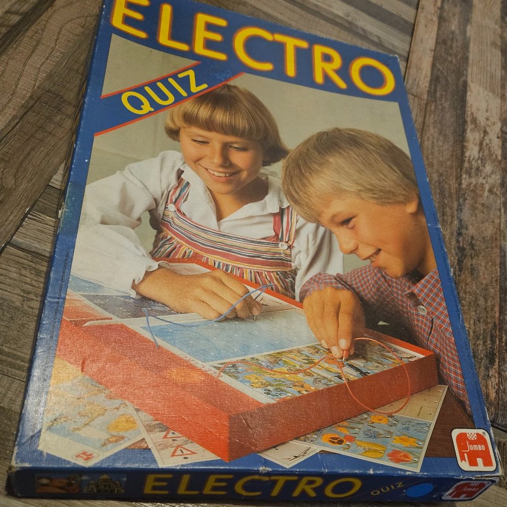 Vintage 1966 Electro Jumbo Quiz Complete